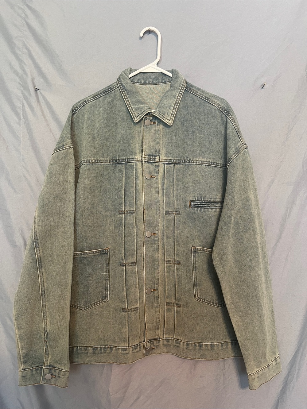 Men's Washed Denim Jacket